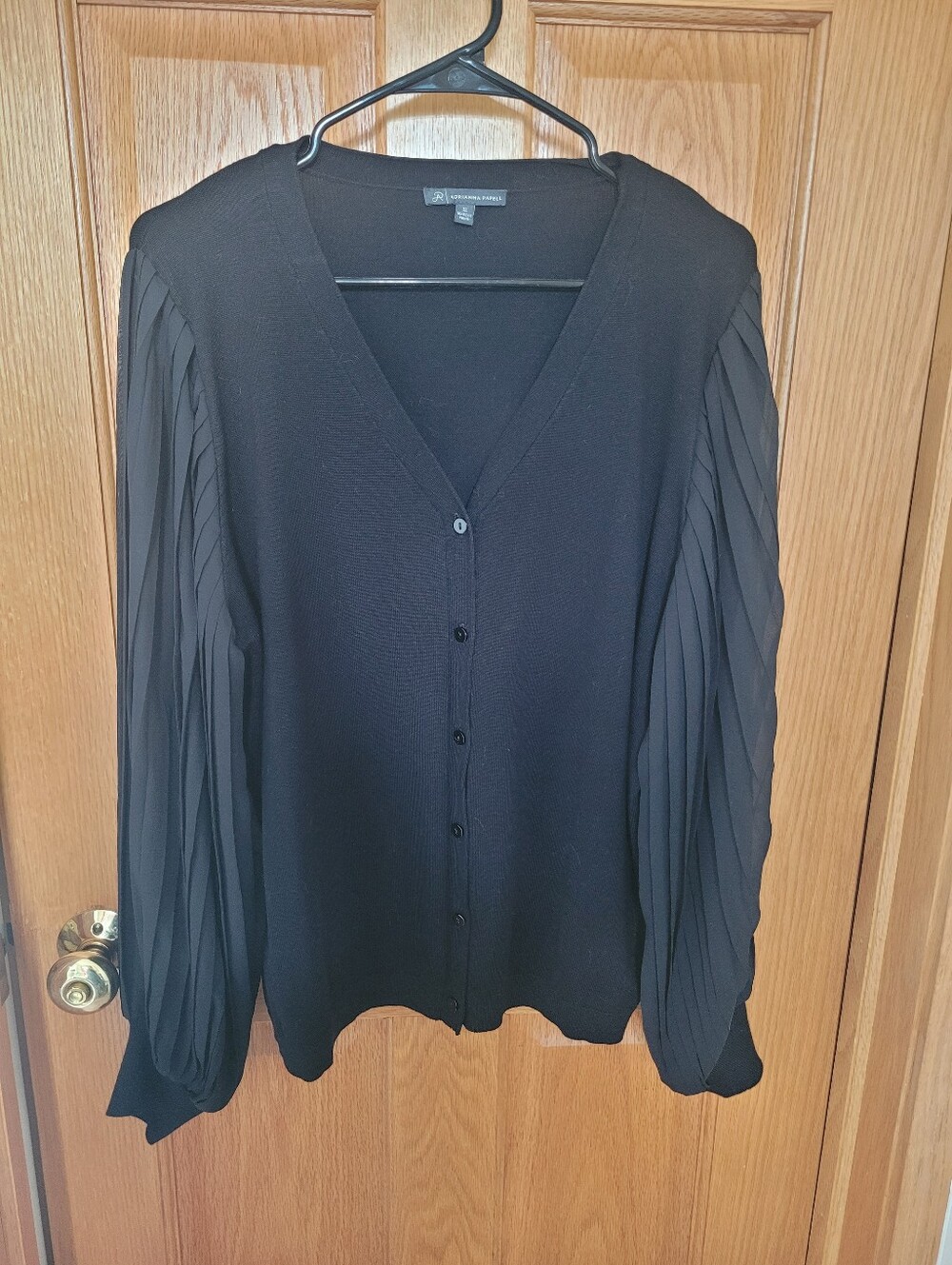 Women's Dressy Black Cardigan XL
